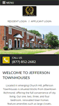Mobile Screenshot of jeffersontownhouses.com